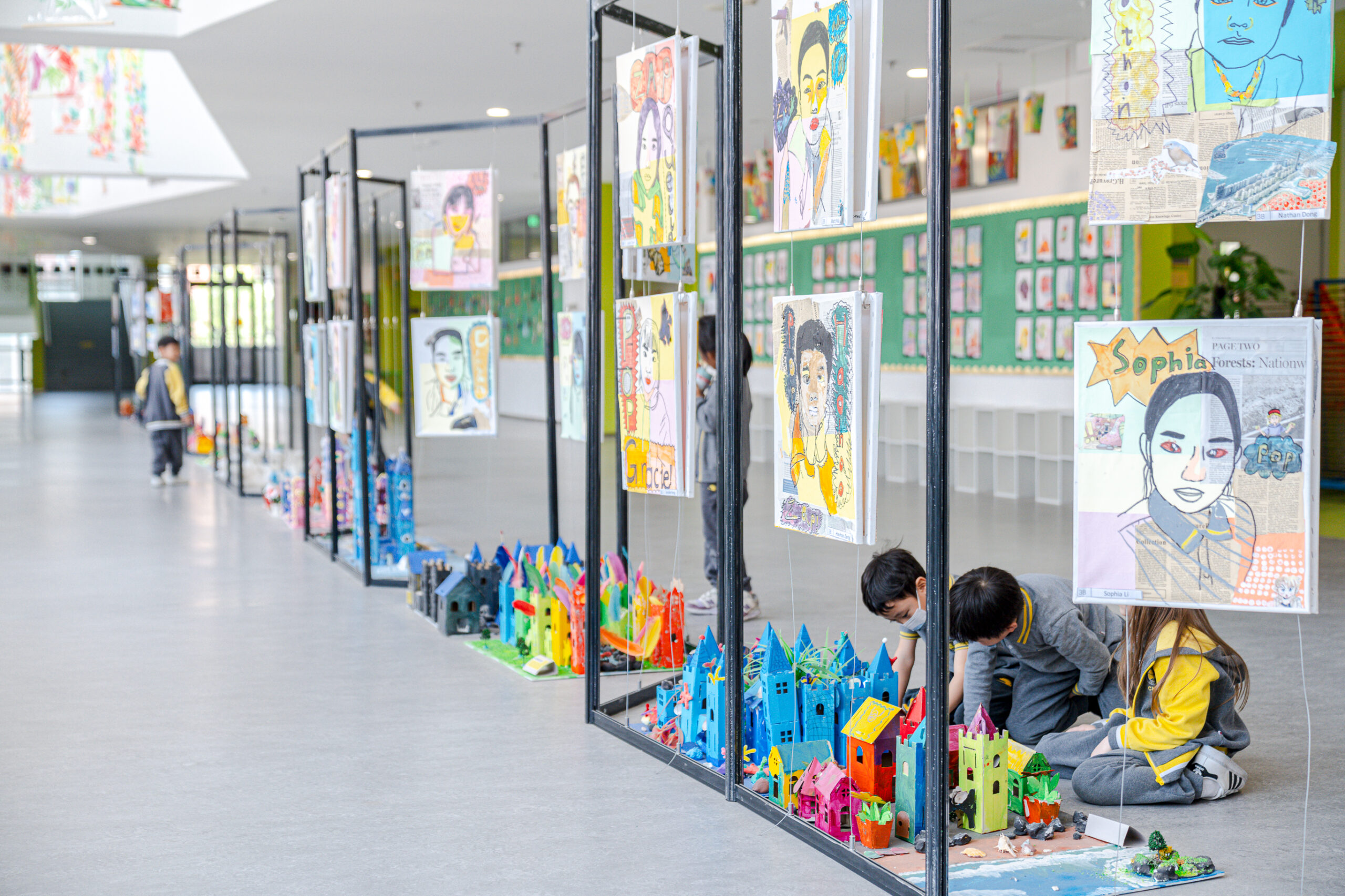 Primary arts corridor